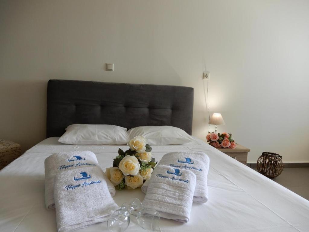 Filippos Apartments Amarynthos Ngoại thất bức ảnh