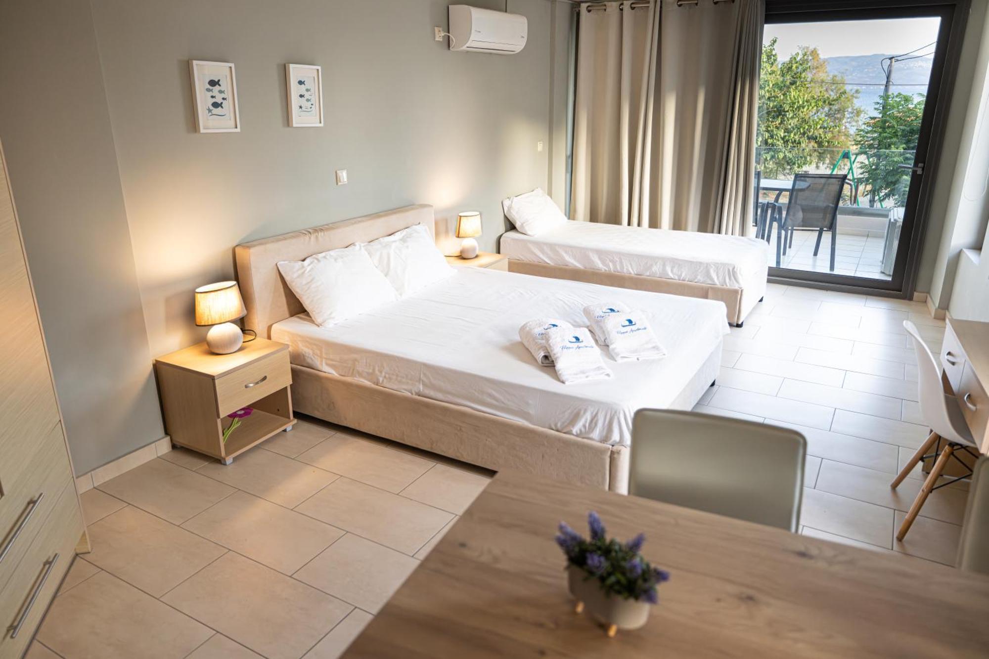 Filippos Apartments Amarynthos Ngoại thất bức ảnh