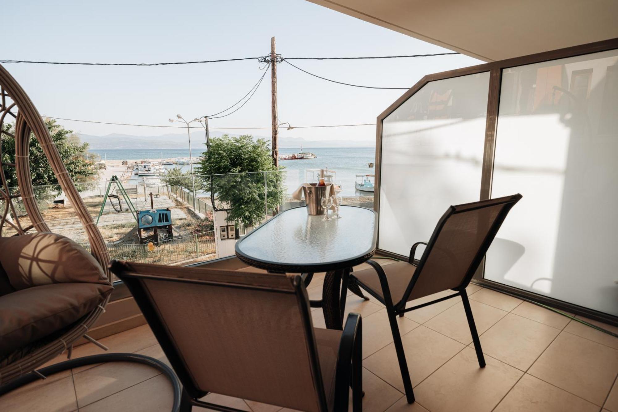 Filippos Apartments Amarynthos Ngoại thất bức ảnh