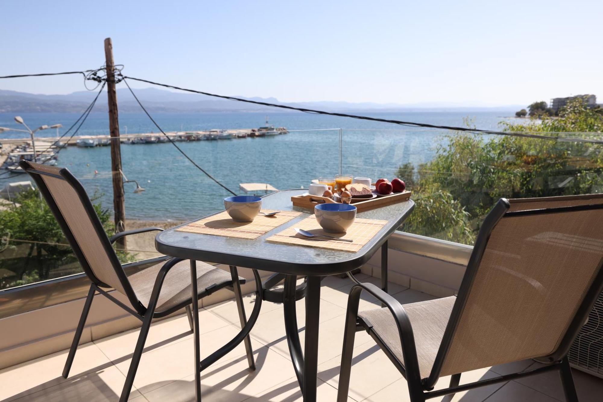 Filippos Apartments Amarynthos Ngoại thất bức ảnh